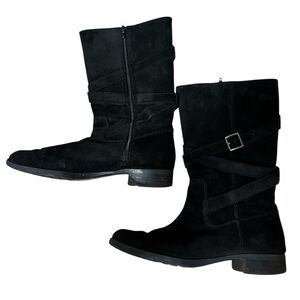 Ralph Lauren Women’s Shelby Suede Boots (Size 8.5 Women’s)